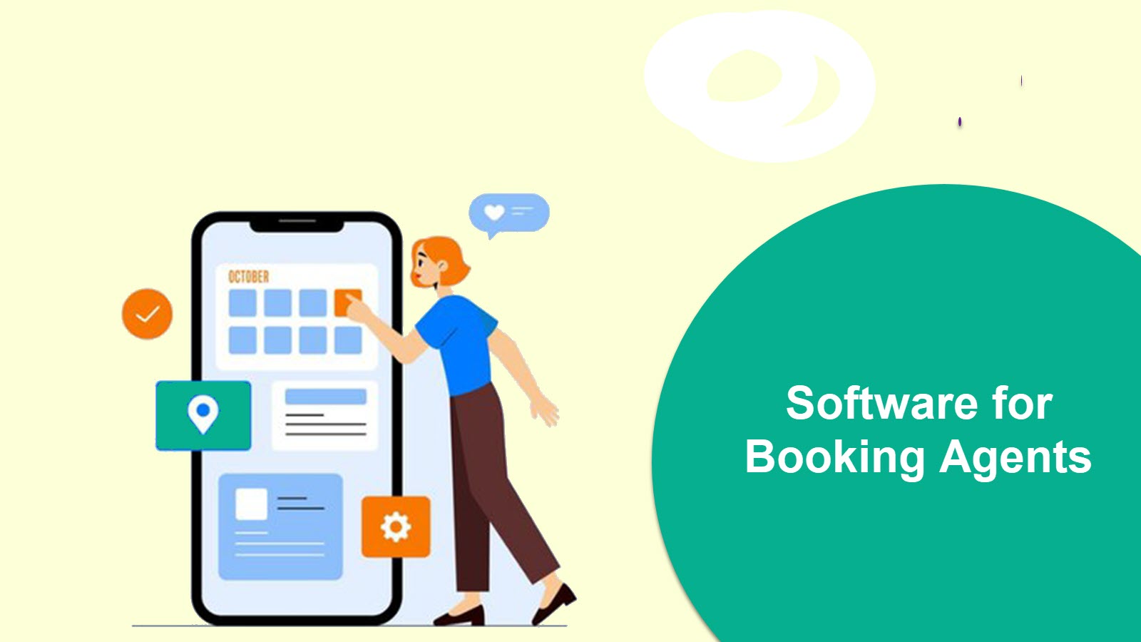 Software for booking agents