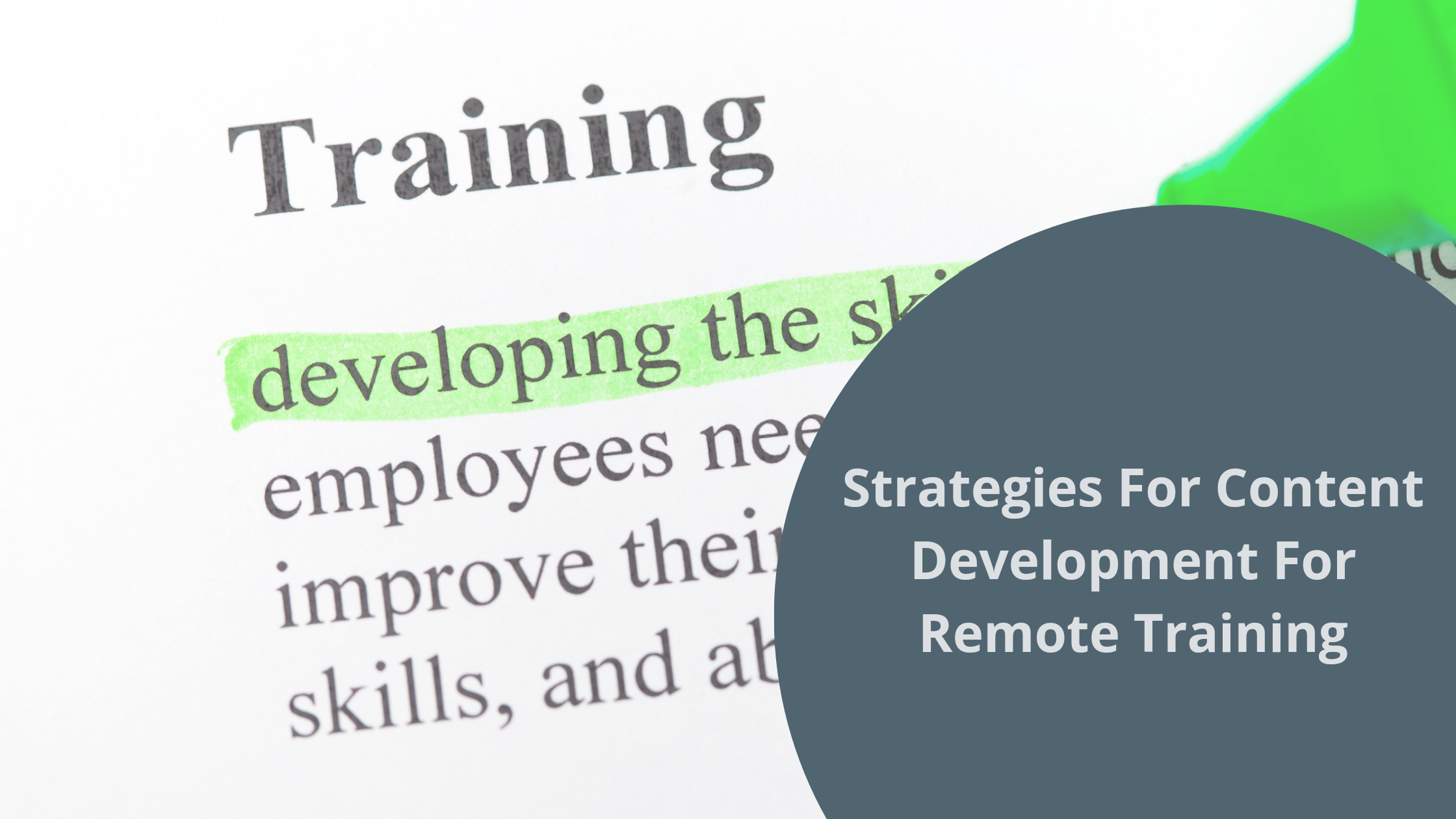 7 strategies for content development for remote training | bookafy