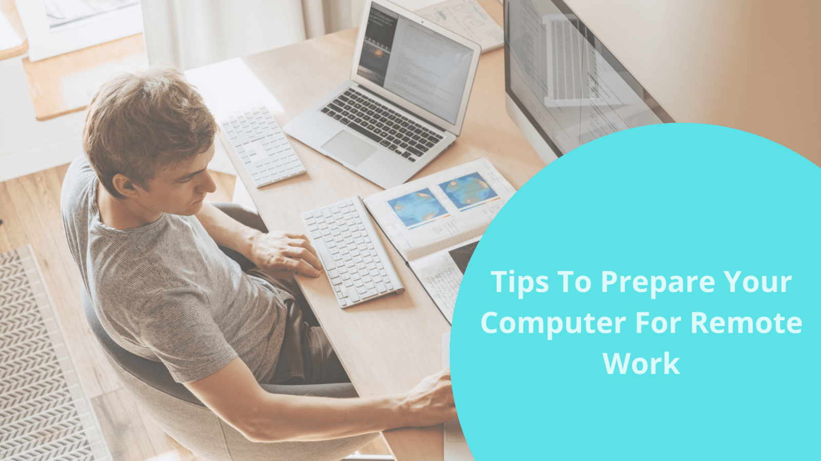 5 tips to prepare your computer for remote work | bookafy